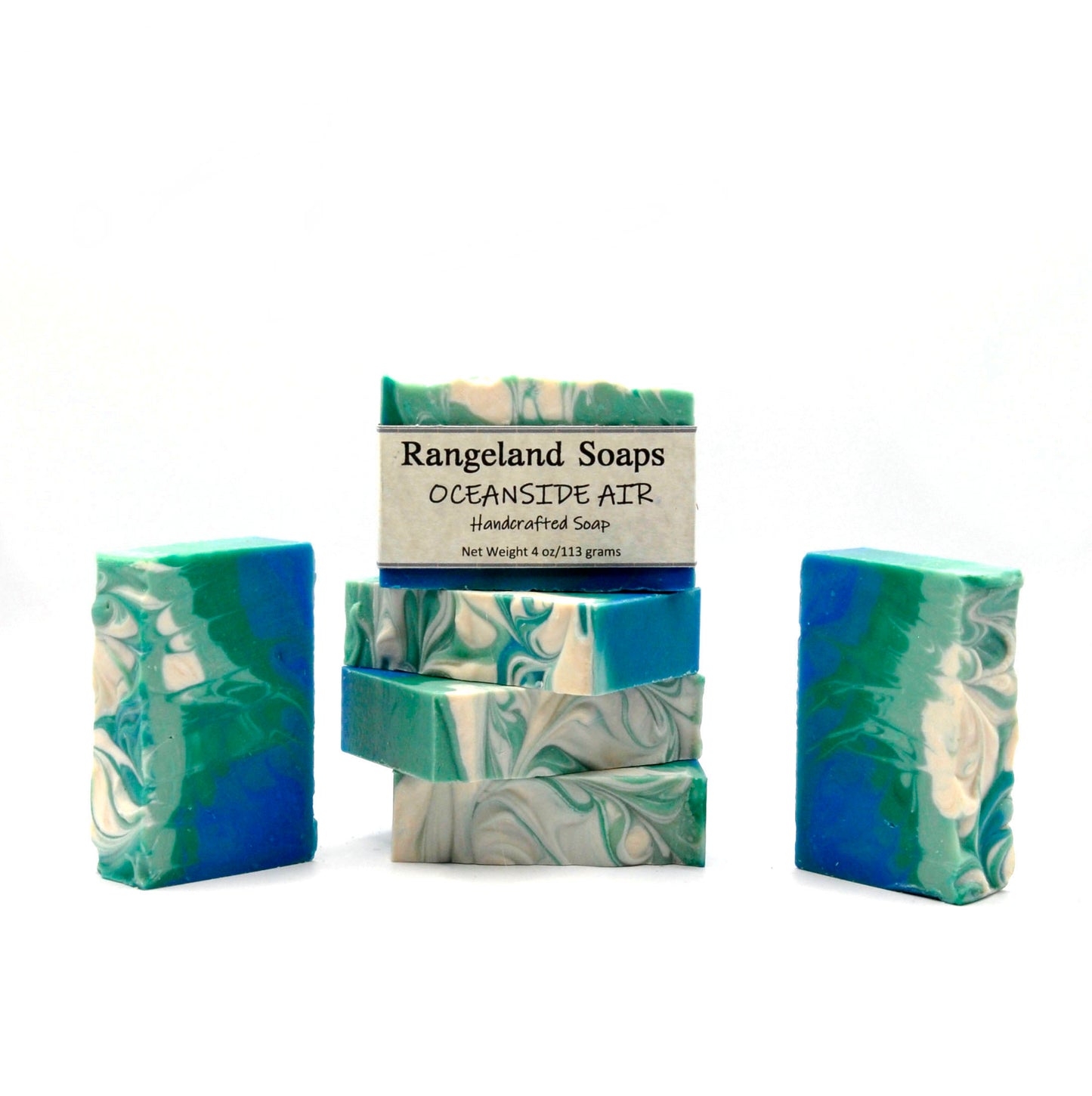A rich moisturing soap that smells like sea air, jasmine, driftwood and eucalyptus.