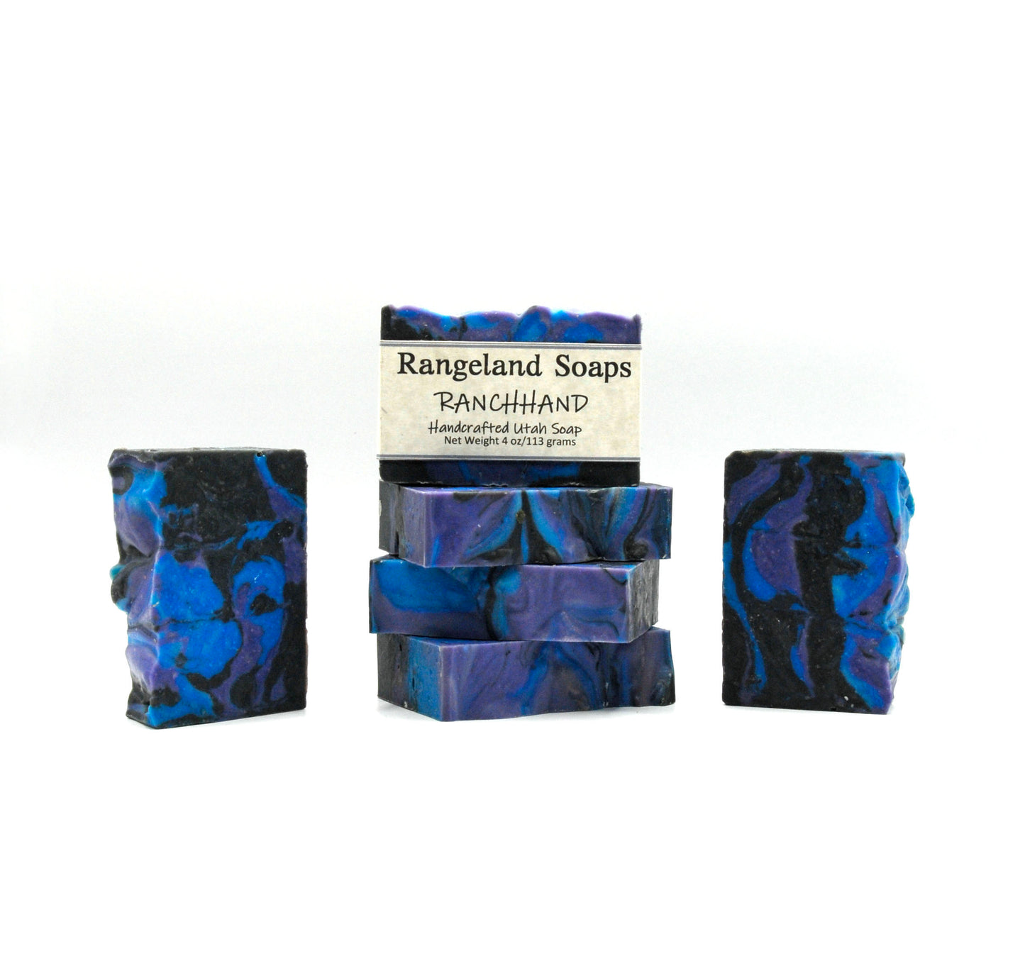 This rich, moisturing, creamy, full of lather soap smells like leather, sandalwood, cedar, musk and patchouli. But mostly leather