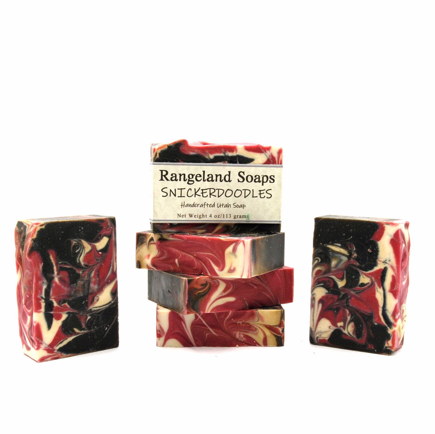 This rich, creamy, moisturizing handmade soap has the most delicious smell of spiced vanilla and cinnamon. It does smell like snickerdoodles but much richer.