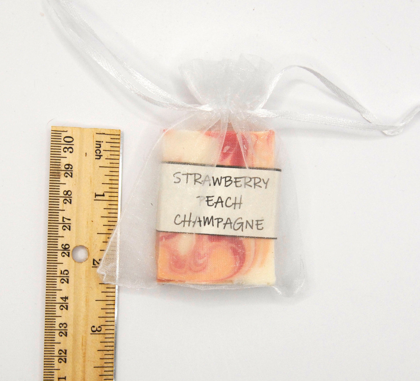 Strawberry Peach Champagne Soap